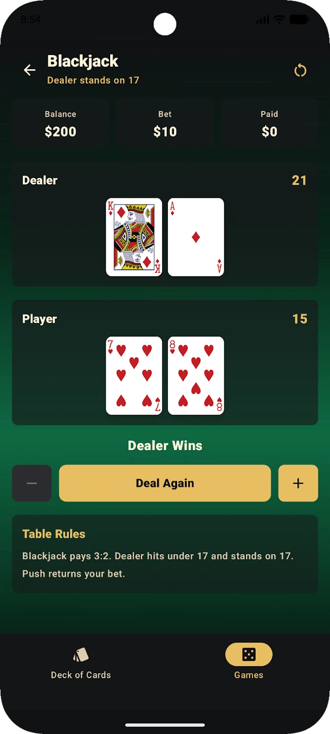 Card Games · Android · 2